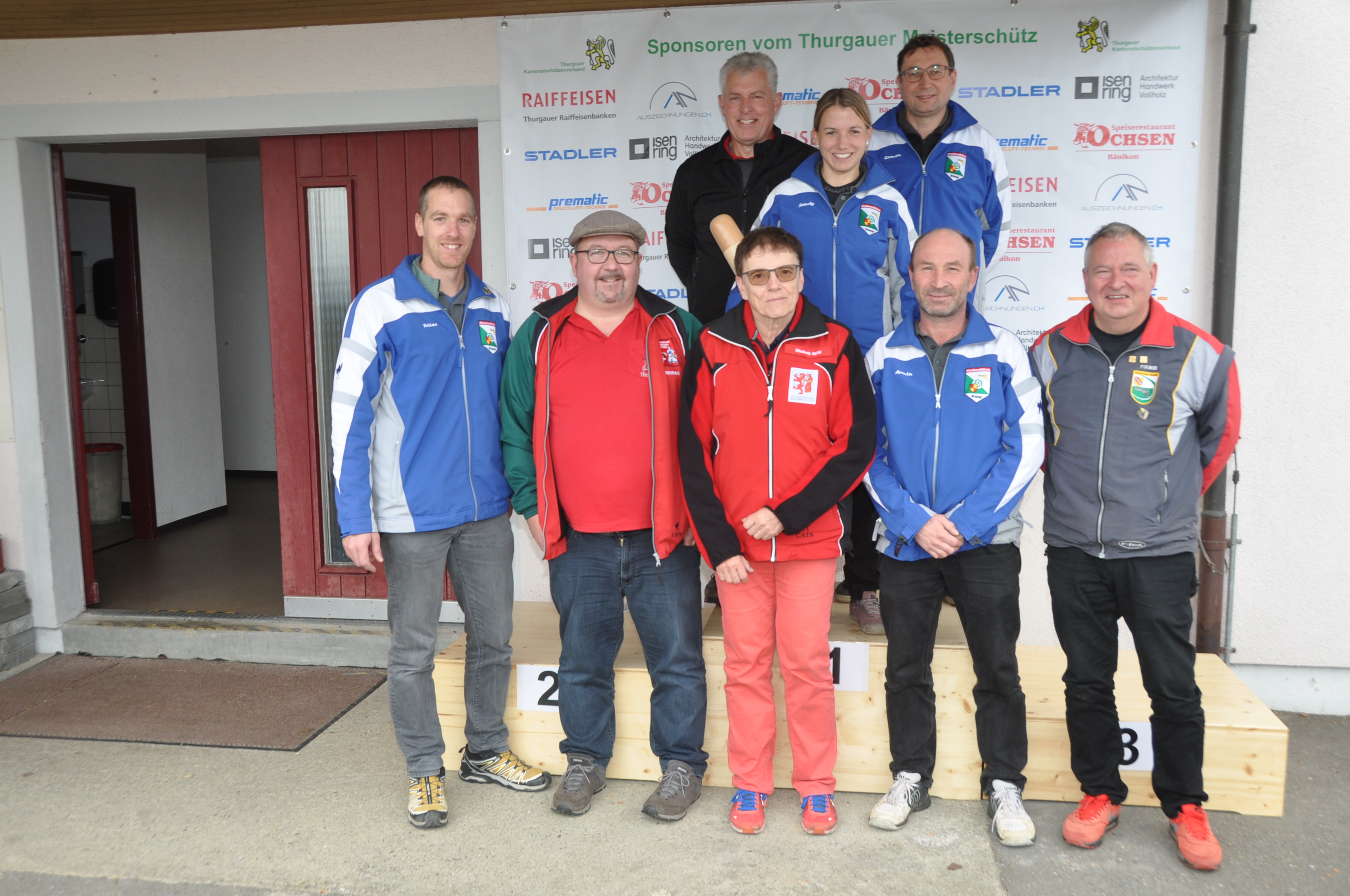 P 25 HINTEN M BERNER S TUCHSCHMID R KRUCKER F TUCHSCHMID TH SCHNEEBERGER E SPÖHL A HUG P KOLLER