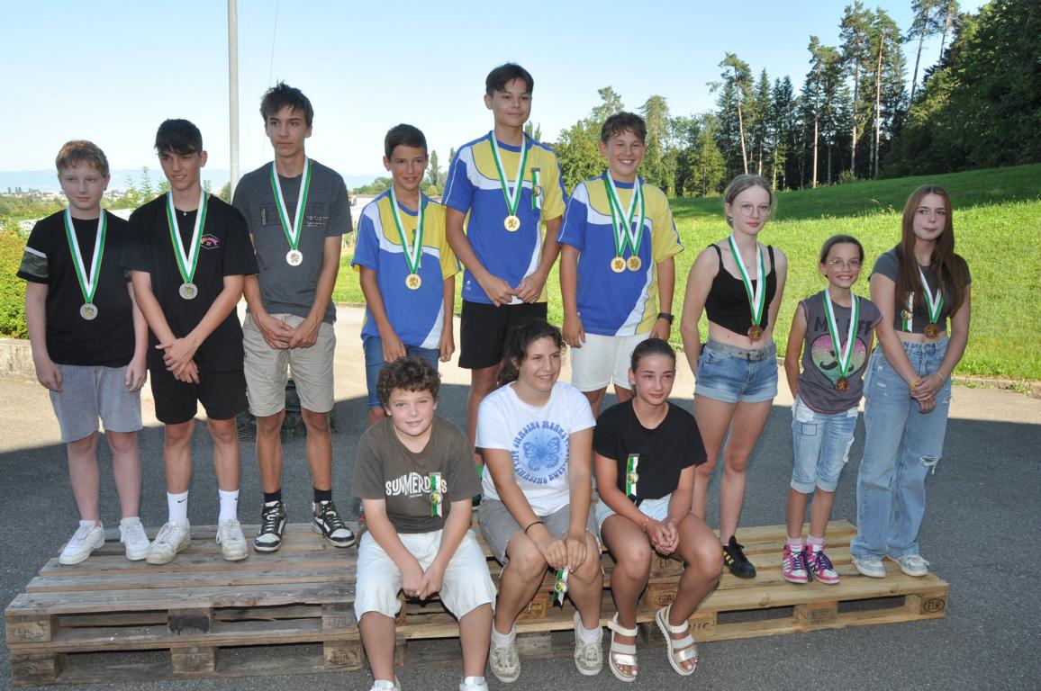 U 15 Gruppen: Hinten auf dem Podest:
Rang 1: Bürglen 1: Matteo Müller, Fabian Schär und Elija Schmid
Rang 2 (links) Mauren-Berg 1: Nicola Häuptli, Liam Fisher und Linard Bernhard
Rang 3 Balterswil-Ifwil 2:Mara Frank, Livia Amrhein und Livia Isenring
Vorne sitzend FSG Mammern 1: Tim Schaefer, Sarah Günter und Aline Meier
