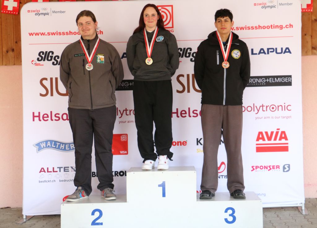Podest U19
Ben Koller, Amélie Schaer und Brian Morgenthaler