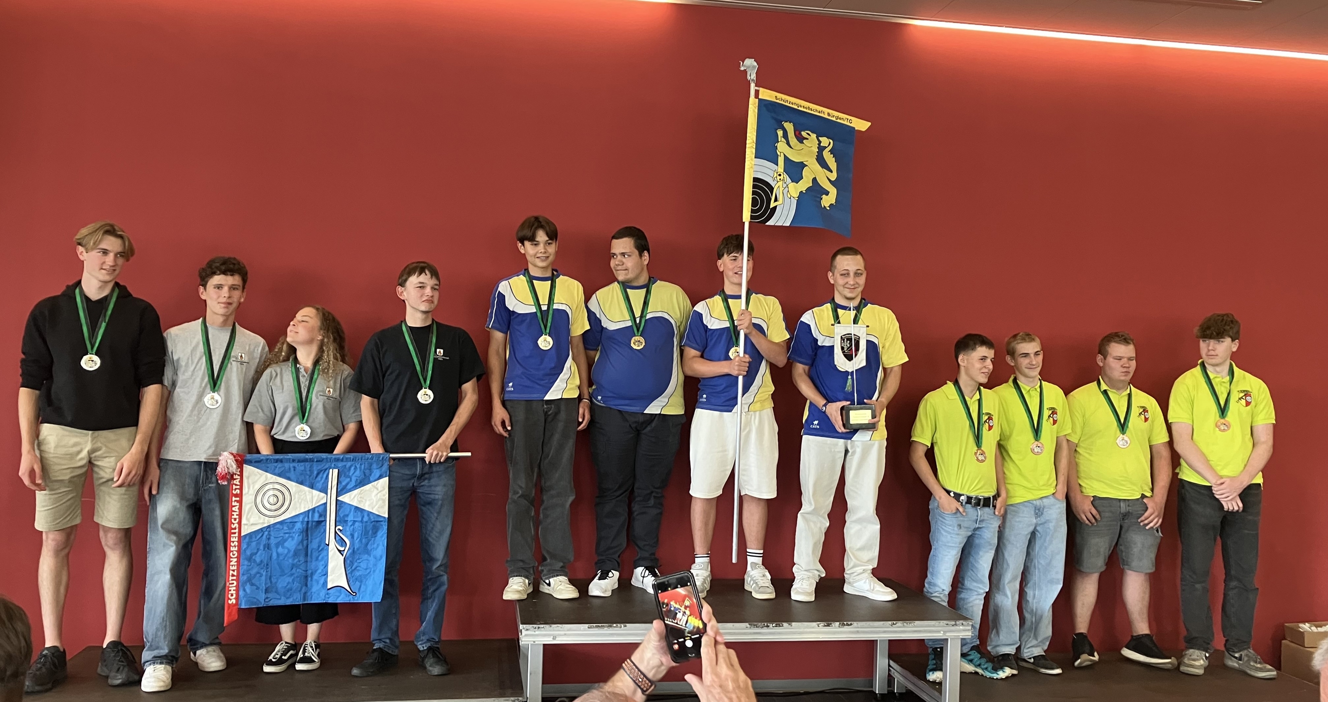 Stäfa SG 1, Bürglen SG 1, Sennwald SV 1