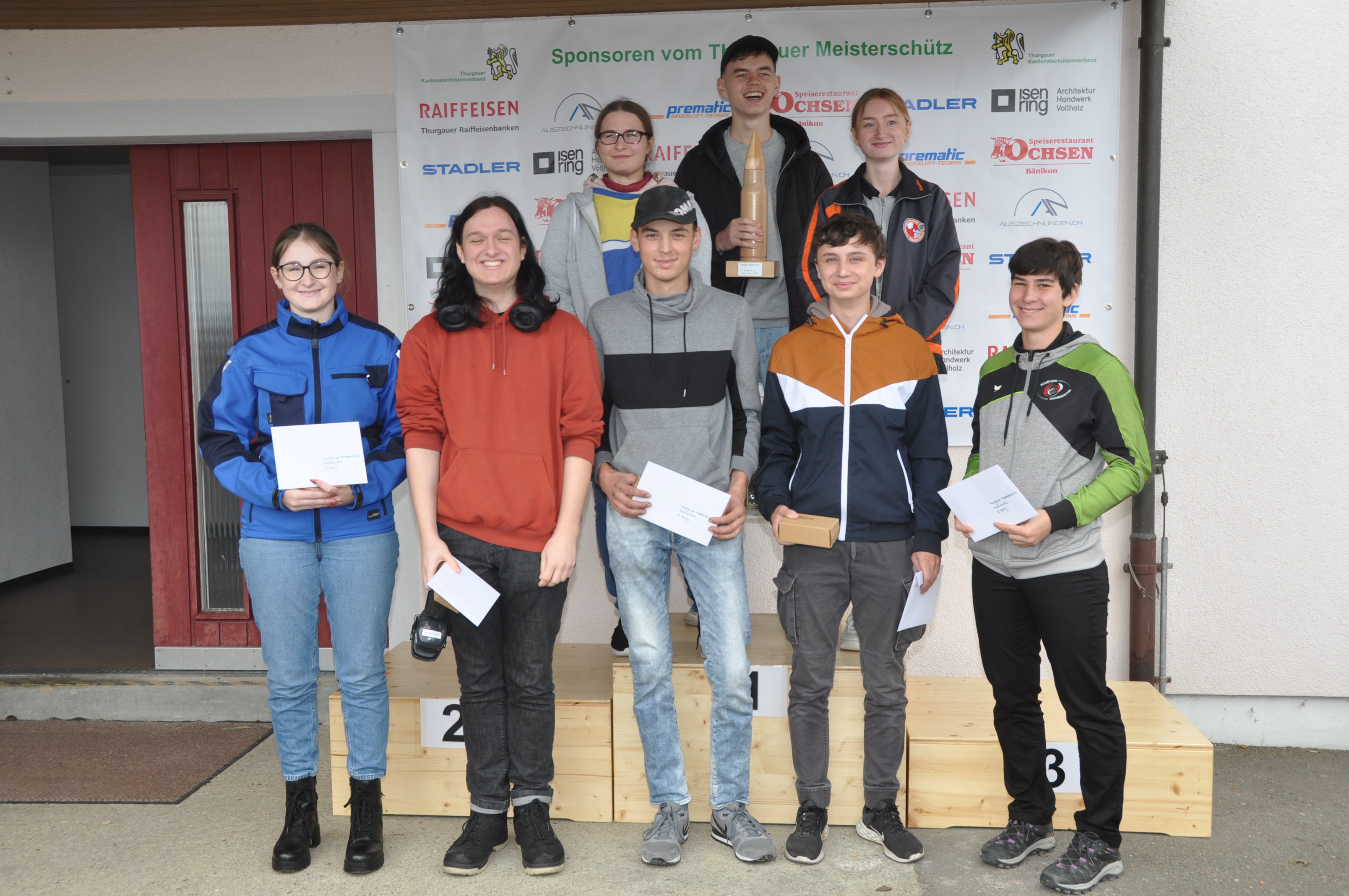 U21 HINTEN D HAAG P WETTSTEIN N HÄUPTLI VORNE C STÄHELI M BELLONI S AMRHEIN P HÄUPTLI A WICK